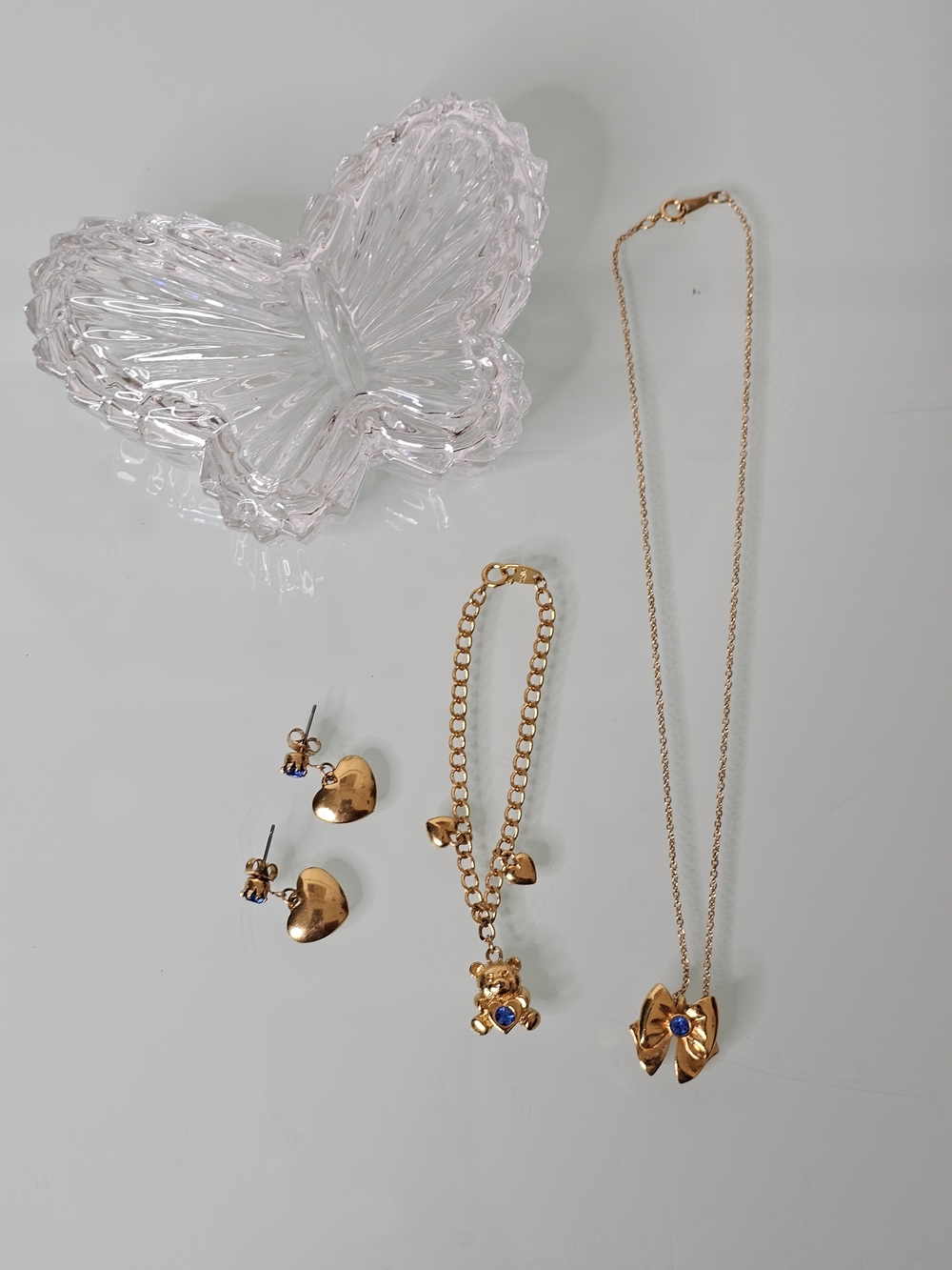 Vintage Avon Child's Jewelry Set From Their Birthstone Collection